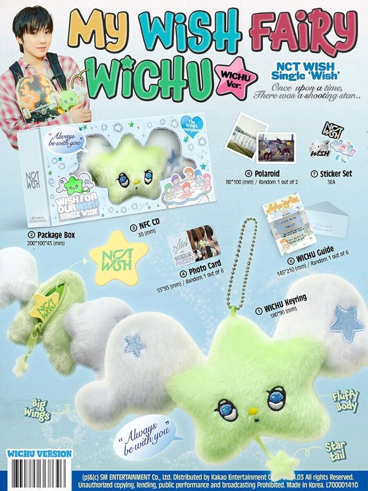 nct wish kms 7.0 中国 中華 6枚コンプセット nct wish kms 7.0 中華 中国 6枚コンプセット② 2024.6.26